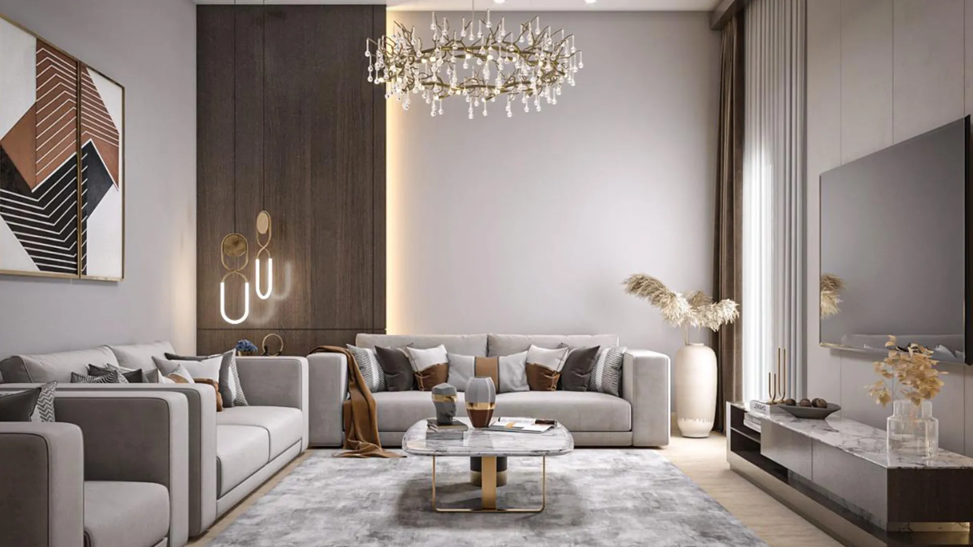 warm vibe in Saudi Council design for men